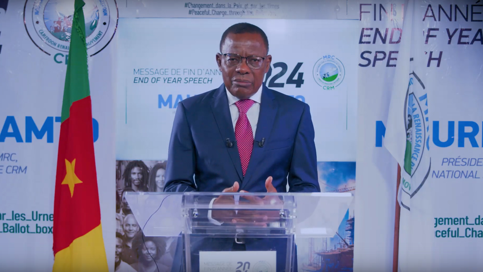 (Cameroun) Maurice KAMTO – MESSAGE DE FIN D&rsquo;ANNEE 2024