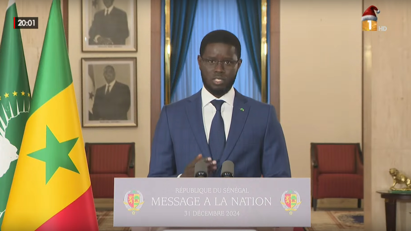 (Sénégal) Président de la république BASSIROU DIOMAYE FAYE – MESSAGE À LA NATION